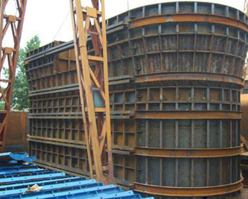 雙曲線墩柱模板